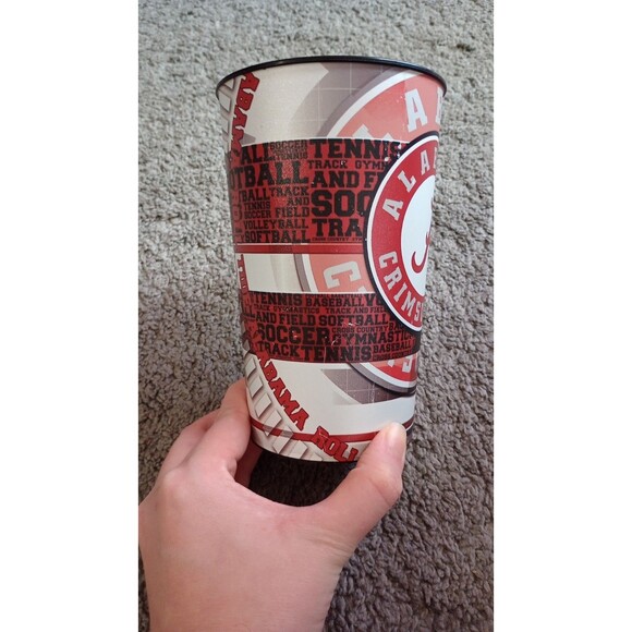 Alabama Crimson Tide Football Stadium Souvenir Cup Roll Rise College Sports - Picture 3 of 6